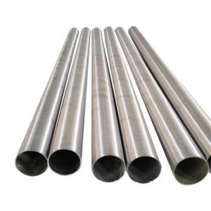 Satin Finish Stainless Steel Pipe 2500mm Decorative 304 Round Welded For Handrail