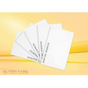 Customized printing EM Thin 125khz RFID Proximity ID Card Anti - scratch