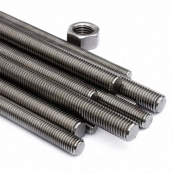 UNC Threaded Stud Bolt ASME B18.31.2 M10 Stainless Steel Structure Full Thread Studs