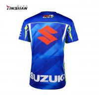 China Needle Detection Sublimation Racing T-Shirt for Custom Logo Motorcycle Auto Racing Wear on sale