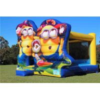 China Plato PVC Minions Inflatable Bouncer For Kids Fun / Jumping Castle Bounce House on sale