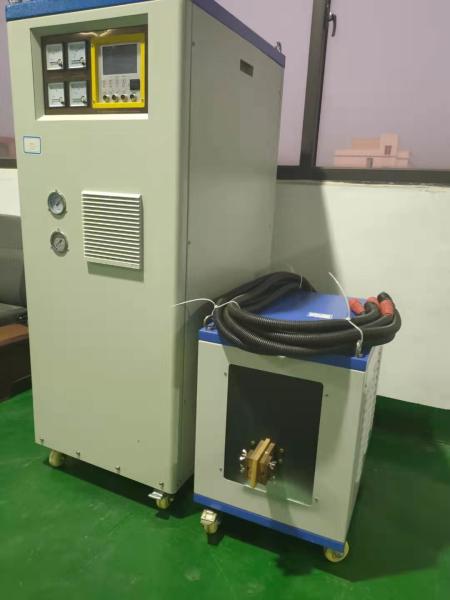 100KHz Induction Heating Machine Hardening Slewing Ring Rolling Elements Raceway In Wind Power Industry