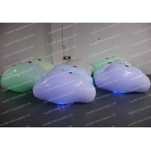 China Led Lighting Inflatable Hanging Cloud Balloon Advertising Inflatable Cloud for Event Stage Decoration wholesale