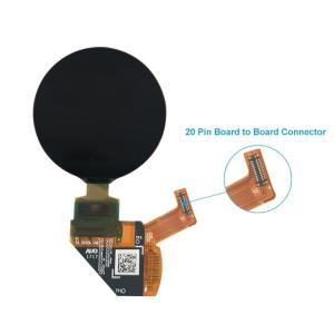 China 1.2 polegadas módulo de exibição OLED redondo, 390X390 Resolução, Mipi Interface IC W022 Direção supplier