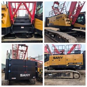 China Certificates Are Complete And Goods Are Available For Immediate Supply. Used SANY SCC550C-55T Crawler Crane-Produced In 2018, supplier