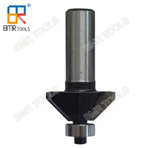 High Performance 45 Degree Chamfer Router Bit for Bevel Edging Wood with 1/4" shank