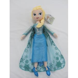 Blue Frozen Elsa Plush Doll Disney Princess Toys in 40cm 50cm Size