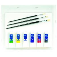 China Complete Toddler Watercolor Art Set , Personalized Artist Box Set 11pcs on sale