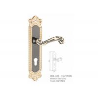 China European Zinc Alloy Door Handle , 85mm Popular Kitchen Door Handles Gold Plated on sale