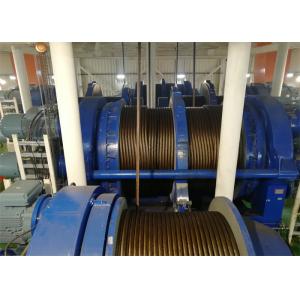 60mm Diameter Rope Multiple Layers Electric Winch For Boat Offshore Platform Wind Turbine