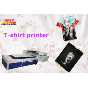 China High Speed Digital Garment Printer Three Station Design 1200 * 1800 DPI supplier