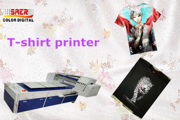 High Speed Digital Garment Printer Three Station Design 1200 * 1800 DPI