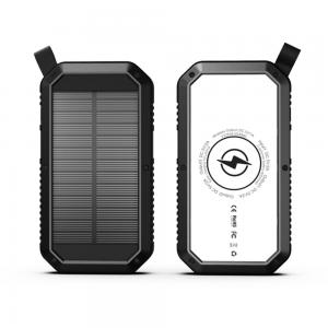 China Portable Charger Power Bank Lithium Portable Power Station Solar Mobile Power Supply supplier