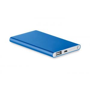Light Weight Pocket Sized Portable Chargers Aluminum Power Bank 4000mAh Durable