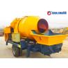 Diesel Power Concrete Mixer Pump Machine 40m3 / H With 100m Pipe