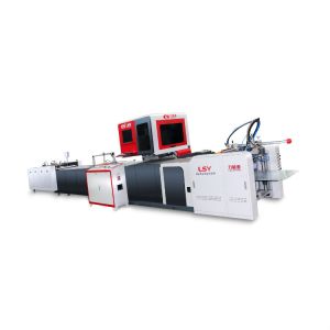 China Hard Cover Making Machine , Fully Automatic Case Making Machine Stable speed 20-30pcs/min on sale