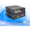 2ch analog video to fiber converter with audio or ptz data for CCTV system