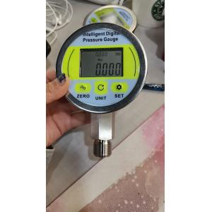 China 600bar SS304 Digital Pressure Gauge Single Chip Control Smart Water Appliance supplier