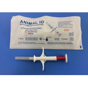 China 134.2khz Pet ID Microchip , Microchip Implant For Dogs Injectable Transponders supplier