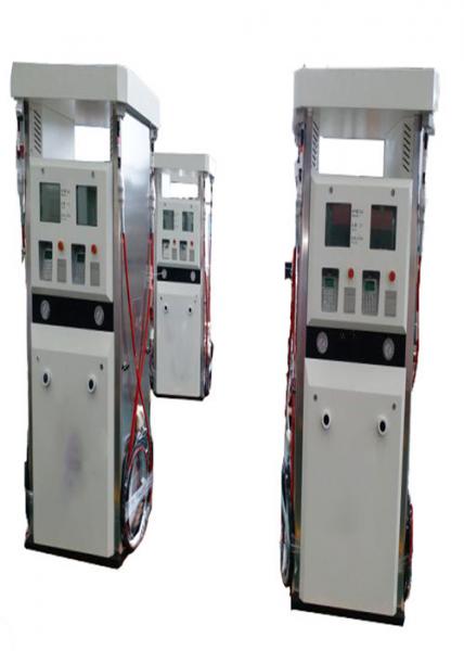 4 Noozles Customized CNG Dispenser Machine With Anti - Static Rubber Hose
