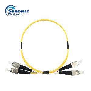 Duplex Patch Cord Single Mode 0.5m 0.9mm With ST SC LC FC Connector Type