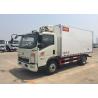 Euro 2 5 Ton Refrigerated Truck For Frozen Foods Transporting XL-300 -18 Degree