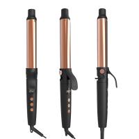 China Smart Long Barrel Automatic Hair Curler Rotating Ceramic Curling Iron on sale