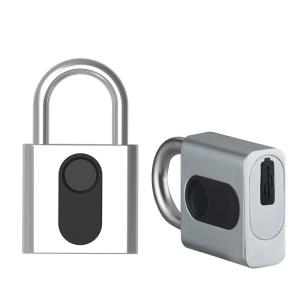 Portable Smart Digital Biometric Lock , USB Charging Waterproof Fingerprint Touch Lock
