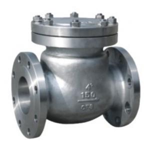 China Quiet Standard WOG Flanged Check Valve SS Swing Type ANSI 150LB supplier