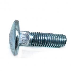M10 LR Flat Head Carriage Bolt DIN603 Hot Dipped Galvanized Carriage Bolts