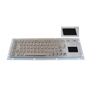 Stainless steel vandal - proof panel mount  Industrial Mini Keyboard / metallic keyboard