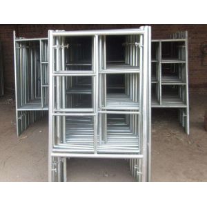 SSAW Pipe Powder Coated Q235 Mason Frame Scaffolding