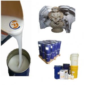 China Brushing High Viscosity RTV2 Tin Cure Silicone Rubber For Sculpture supplier