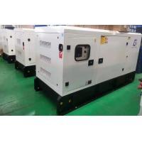 China Weatherproof Sound Attenuated Housing 30kva 50kw FG Willson Perkins Engine Diesel Generator on sale