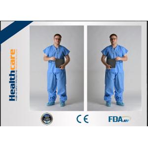 Nonwoven Disposable Hospital Scrubs Protective Clothing For Operation Room