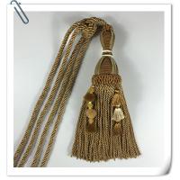 China 2017 factory hot sales  cord tassel tieback for curtain accessory decorative on sale