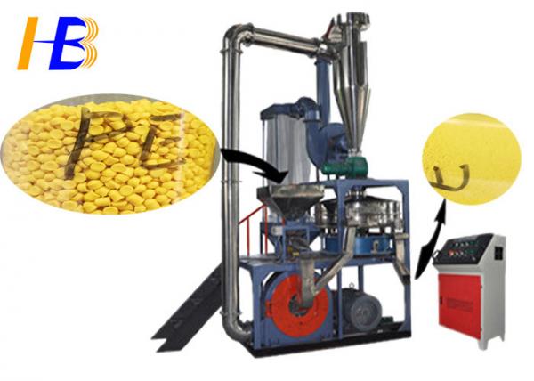 Powerful Fine SBS Plastic Grinding Machine With Winding Reclaiming Equipment