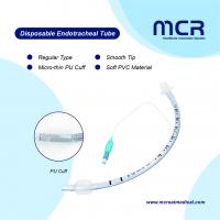 China Transparent PVC Material Endotracheal Tube With Soft Balloon on sale