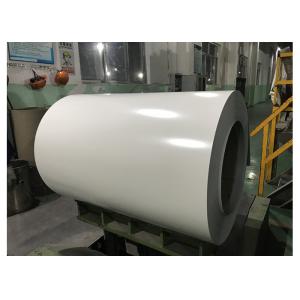 China AA3105 H24 14 356mm Width 0.019 0.48mm Thickness White Color Coating Aluminum Trim Coil Used For Window Trim supplier