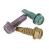 1/4 Hex Washer Head Self Drilling Screws For Roofing Sheet Color Dacromet