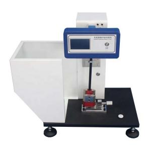 Toughness Rigid Plastics Nylon Charpy Pendulum Impact Tester