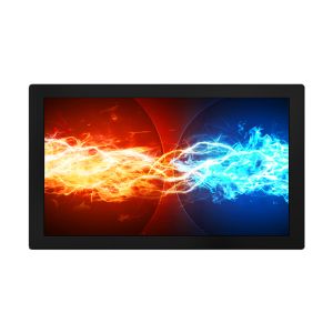 China Écrans tout-en-un industriels intégrés PLC 15,6 pouces 1000 nits, écran tactile, nouvelle interface USB, panneau avant étanche avec verre trempé 1000 nits wholesale