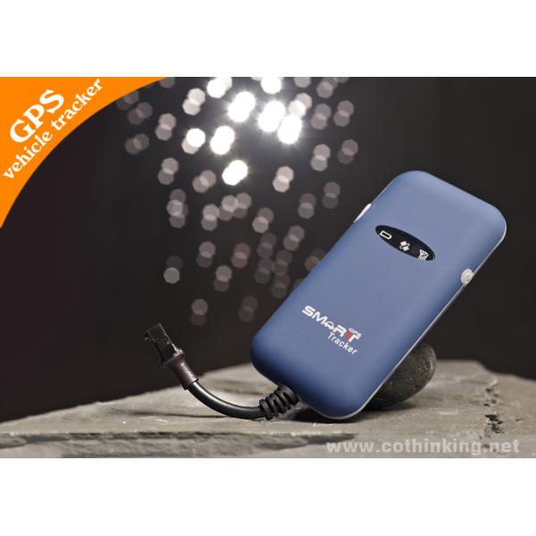 China GT02 dobram perseguidores do carro de GPS da faixa do quadrilátero da G/M da memória do processador central 512MB com poder DE LIGAR/DESLIGAR supplier