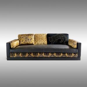 China Pine Cushion Sofa Chair 1.1x1.05m Luxury Living Room Furniture Sets supplier