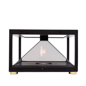 China HD 360 Degree 4 Sided View 3d pyramid hologram display system 100 x 100 cm supplier