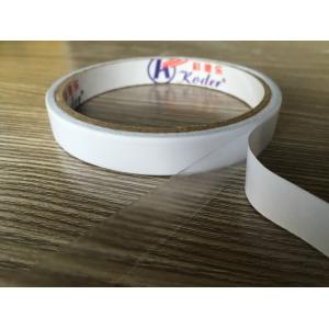 China Clear Double Sided Pet Adhesive Tape In Solvent Glue 80mic to 120mic Thickness supplier
