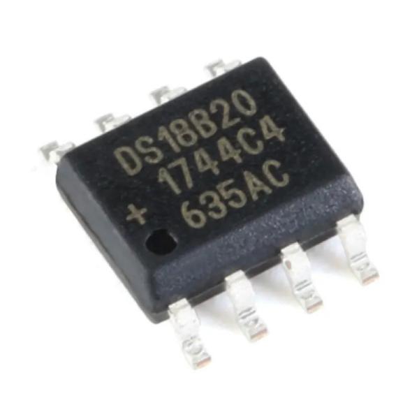 China DS18B20U+T&RのサーモスタットMSOP-8 ICは元の電子部品を欠く supplier