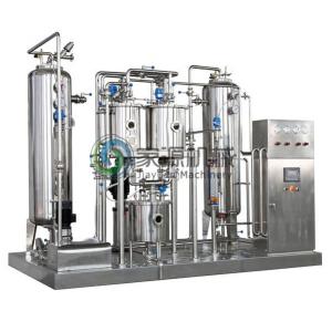 High Pressure Carbonated Beverage Mixer 1000 - 6000 L / hr Beverage Making Machine