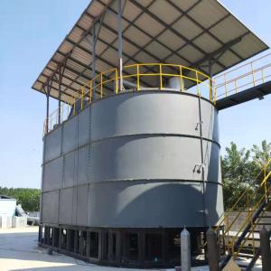 30T 380V Organic Fertilizer Fermentation Equipment 6M Height