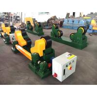 China Self Adjustment Welding Pipe Rollers 10t Capacity Tank Pipe Turning Rollers on sale